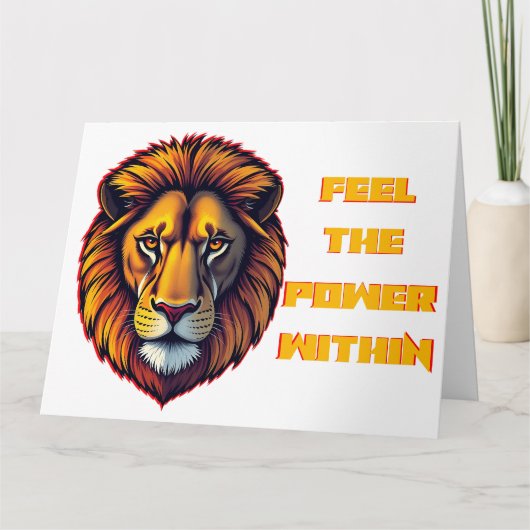 Inner Strength Unleashed Kaart (Voorkant)