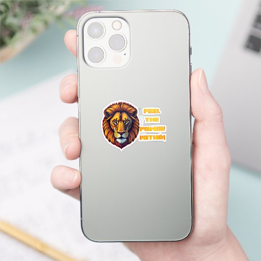 Inner Strength Unleashed Sticker (Telefoon)