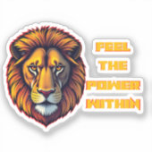 Inner Strength Unleashed Sticker (Voorkant)