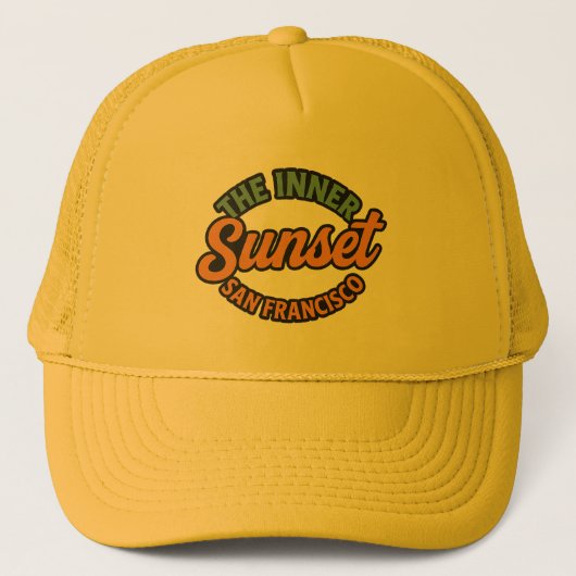 Inner Sunset Trucker Hat Pet (Voorkant)