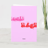 Inner Sushi Valentine's Day Card Feestdagen Kaart (Achterkant)