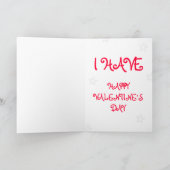 Inner Sushi Valentine's Day Card Feestdagen Kaart (Binnen)