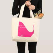 Inner Sushi Whale Bag Grote Tote Bag (Voorkant (product))