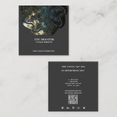 Inner Temple Mandala Vierkante Visitekaartje (Voorkant / Achterkant)