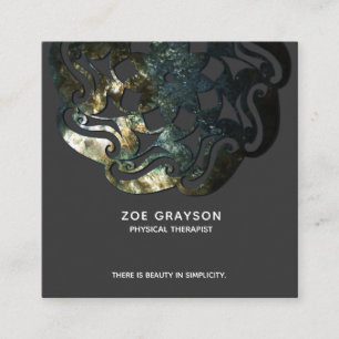 Inner Temple Mandala Vierkante Visitekaartje