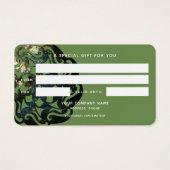 Inner Temple Mandala Visitekaartje (Achterkant)