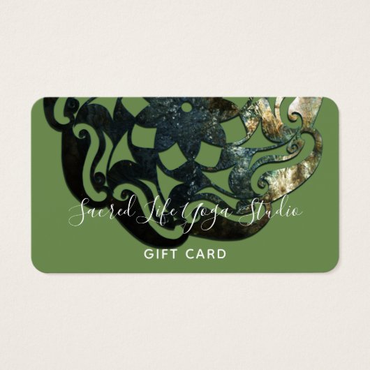 Inner Temple Mandala Visitekaartje (Voorkant)