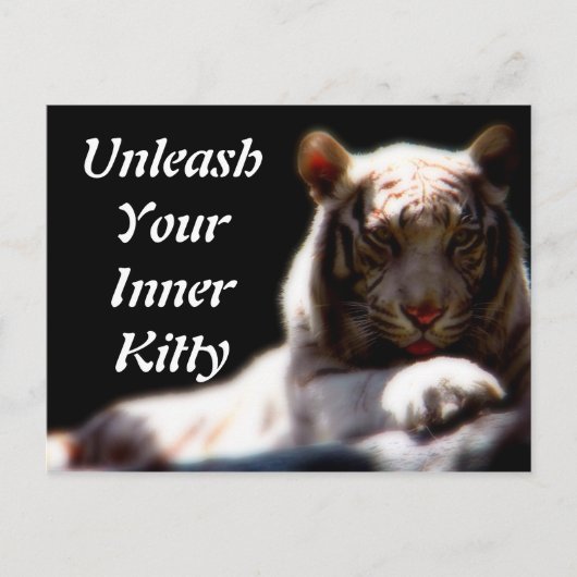 Inner Tiger Briefkaart (Voorkant)