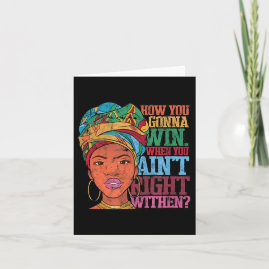 Inner - Victory - Truth Uni-adults - Black - Small Kaart (Voorkant)