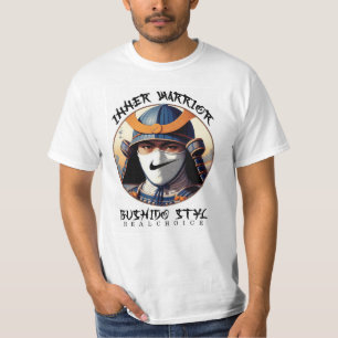 INNER WARRIOR SAMOURAI BUSHIDO STYL 2024 REAL T-SHIRT