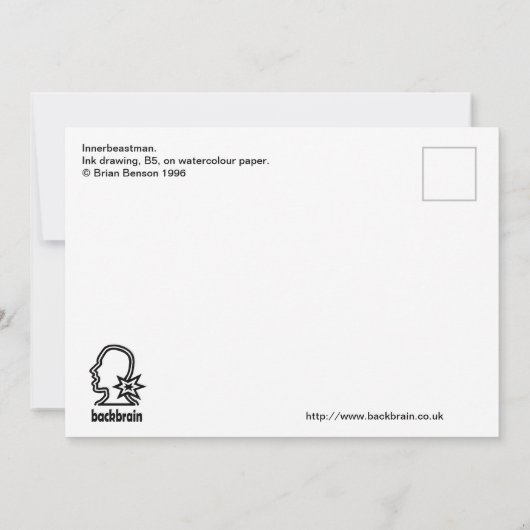 Innerbeastman Flat Kaart (Achterkant)