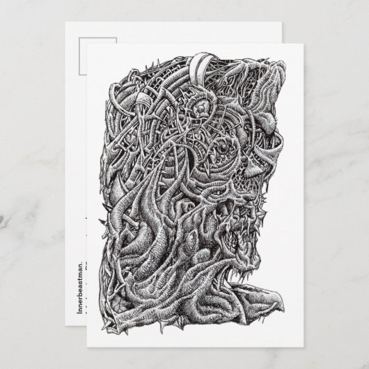 Innerbeastman Flat Kaart (Voorkant / Achterkant)