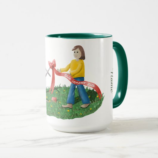 Innerer Anker Tasse Becher  Mok (Voorkant rechts)