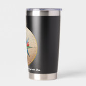 Innerer Kompass Thermobecher  Geïsoleerde Drinkbeker (Links)