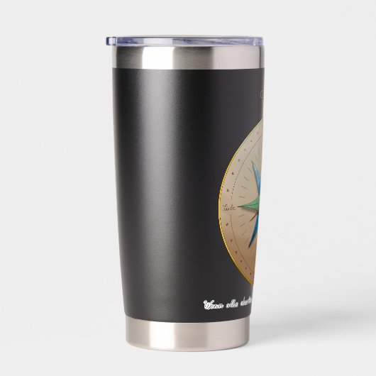 Innerer Kompass Thermobecher Geïsoleerde Drinkbeker (Rechts)