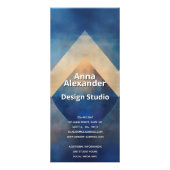 Innerlijke Afstemming | Minimaal Design Reclamekaart (Achterkant)