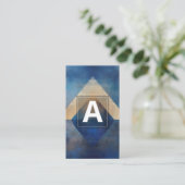 Innerlijke Afstemming | Minimaal Design Visitekaartje (Staand voorkant)