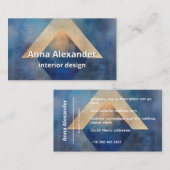 Innerlijke Afstemming | Minimaal Design Visitekaartje (Voorkant / Achterkant)