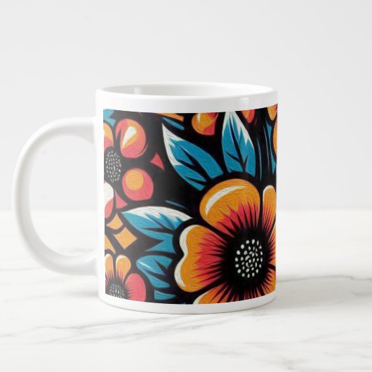 Innerlijke Bloei Grote Koffiekop (Links)
