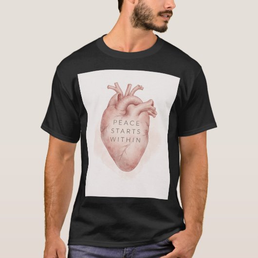 Innerlijke Bron van Vrede T-shirt (Voorkant)