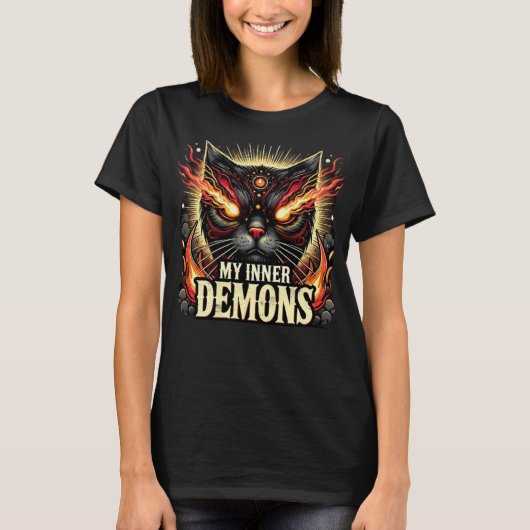 innerlijke demonen t-shirt (Voorkant)