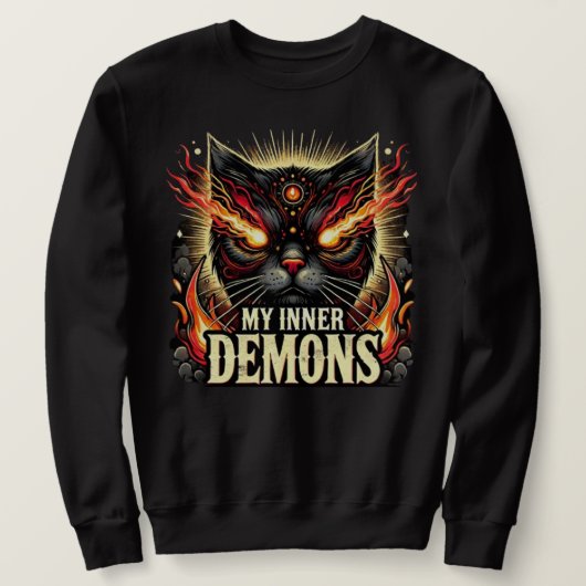 innerlijke demonen trui (Design voorkant)