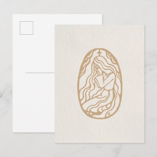 Innerlijke Godin 1 briefkaart (Voorkant / Achterkant)