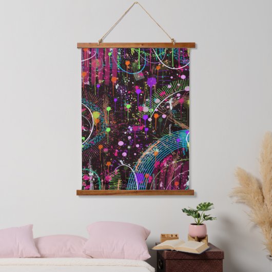 Innerlijke kracht hangend wandkleed (Slaapkamer)