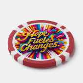 "Innerlijke kracht ontketend" Poker Chips (Enkel)
