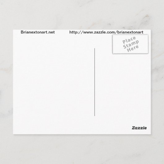 Innerlijke liefde briefkaart (Achterkant)