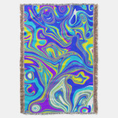 Innerlijke Marmeren Kunst Stroming Deken (Voorkant Verticaal)