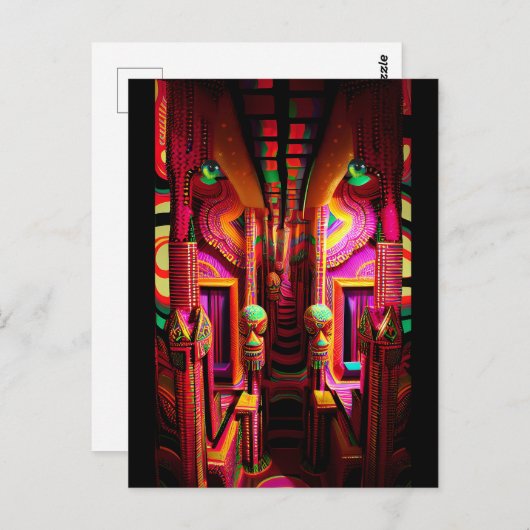 innerlijke monoloog briefkaart (Voorkant / Achterkant)