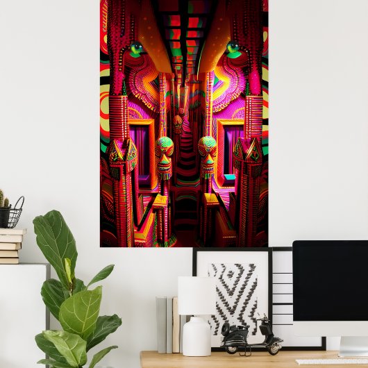 innerlijke monoloog poster (Thuiskantoor)