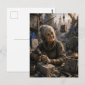 Innerlijke Schoonheid / Dispatcher / Steenhouwer Briefkaart (Voorkant / Achterkant)