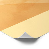 Innerlijke Stilte – Abstracte Lotus Meditatie Kuns Poster (Hoek)