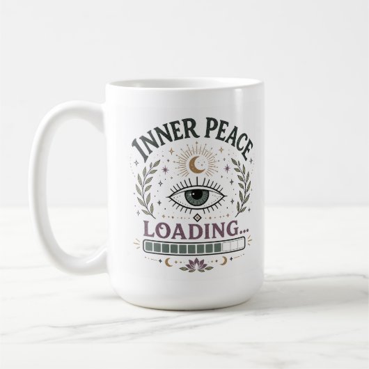 Innerlijke Vrede Laden… Mok (Links)