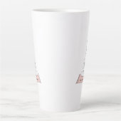 Innerlijke Vrede, Uitwendige Kat Latte Mok (Voorkant)