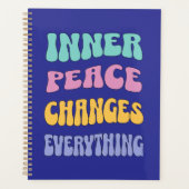 Innerlijke Vrede Verandert Alles Planner (Voorkant)