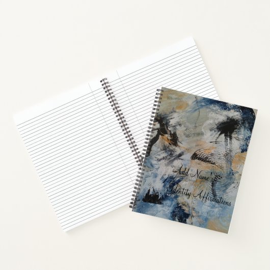 Innerlijke Vrede Zen Abstract Notitieboek (Binnen)