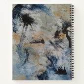 Innerlijke Vrede Zen Abstract Notitieboek (Achterkant)