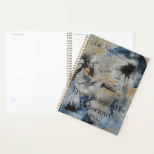 Innerlijke Vrede Zen Abstract Planner (Display)