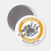 InnerSpace Explorers Magnet (Voorkant / Achterkant)