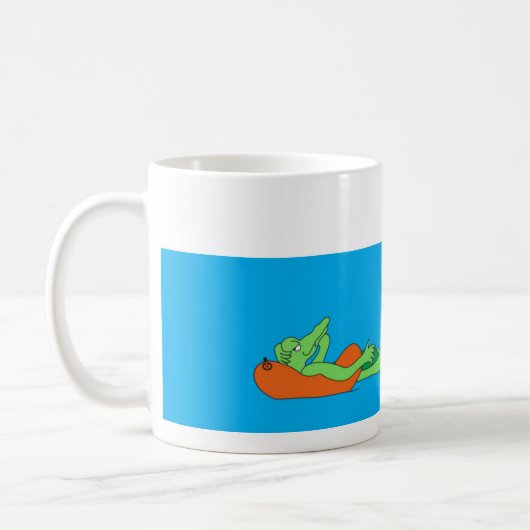 Innertube Gator Mok (Links)