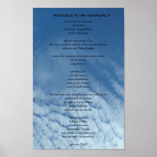 Innerwelt Poster (Voorkant)