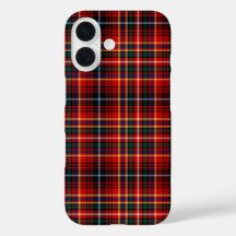 Innes Clan Bright Red Tartan