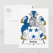 Innes Family Crest Briefkaart (Voorkant / Achterkant)