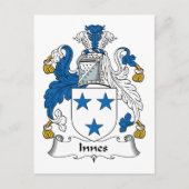 Innes Family Crest Briefkaart (Voorkant)