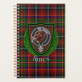 Innes Scottish Clan Tartan & Crest Planner