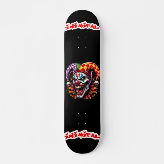 Innimical Wicket Jester Persoonlijk Skateboard (Voorkant)