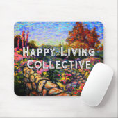 Innisesonal Garden Happy Living Collectief Muismat (Met muis)